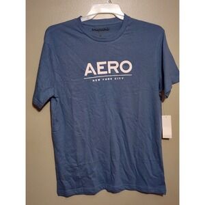 Aero New York‎ T-Shirt Blue Men's M